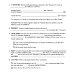 Free Illinois Rental Lease Agreement Templates (6) | Pdf Within Printable Residential Lease Agreement Illinois