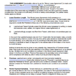 Free Illinois Rental Lease Agreement Templates | Pdf | Word For Free Printable Chicago Lease Agreement
