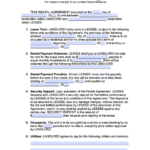 Free Indiana Rental Lease Agreement Templates | Pdf | Word In Free Printable Indiana Lease Agreement