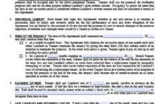 Free Indiana Rental Lease Agreement Templates | Pdf | Word intended for Free Printable Indiana Lease Agreement