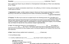 Free Land Lease Agreement Template | Legaltemplates with regard to Printable Land Lease Agreement Form Free