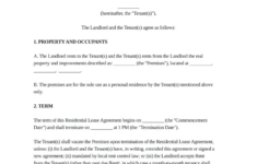 Free Louisiana Residential Lease Agreement | Pdf &amp; Word | Lawdistrict inside Louisiana Lease Agreement Printable