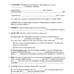 Free Maryland Rental Lease Agreement Templates (6) | Pdf | Word Pertaining To Maryland Lease Agreement Template Printable