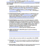 Free Maryland Rental Lease Agreement Templates | Pdf | Word Throughout Maryland Lease Agreement Printable