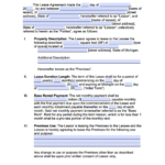 Free Michigan Commercial Lease Agreement Template | Pdf | Word In Lease Agreement Michigan Template Printable