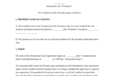 Free New Jersey Lease Agreement | Pdf & Word | Lawdistrict within Nj Lease Agreement Template Printable