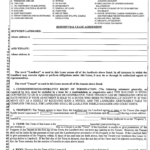 Free New Jersey Lease Agreement Templates (7)   Pdf | Word – Eforms Regarding Nj Lease Agreement Printable