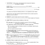 Free New Jersey Rental Lease Agreement Templates (6) | Pdf | Word Pertaining To Nj Lease Agreement Printable