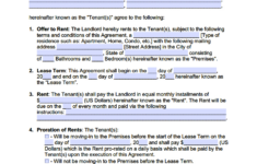 Free New Mexico Standard Residential Lease Agreement Template within New Mexico Lease Agreement Form Printable