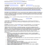 Free New York Rental Lease Agreement Templates | Pdf With Printable Lease Agreement New York