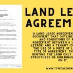 Free Printable Land Lease Agreement Templates [Word & Pdf] Sample For Land Lease Agreement Printable