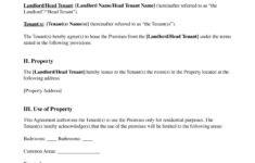 Free Room Rental Agreement | Pdf Template &amp; Word | Lawdistrict for Printable Lease Agreement For Renting A Room