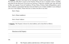 Free Short-Term Rental Agreement Templates | Formspal with regard to Free Printable Short Term Lease Agreement