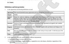 Free Tenancy Agreement | Template &amp; Faqs - Rocket Lawyer Uk pertaining to Rental Lease Agreement Free Printable Uk