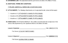 Free Texas Commercial Lease Agreement (2021 Updated) - Cocosign with Printable Lease Agreement Texas Commercial