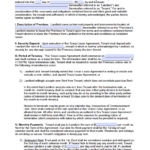 Free Texas Rental Lease Agreement Templates | Pdf | Word For Printable Lease Agreement Texas Free