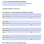 Free Texas Rental Lease Agreement Templates | Pdf | Word Pertaining To Printable Lease Agreement Texas Word