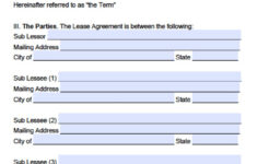 Free Texas Rental Lease Agreement Templates | Pdf | Word pertaining to Printable Lease Agreement Texas Word