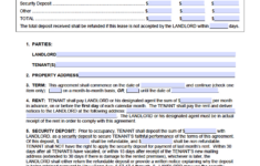 Free Utah Rental Lease Agreement Templates | Pdf with regard to Utah Lease Agreement Printable