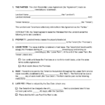 Free Utah Standard Residential Lease Agreement | Pdf | Word Pertaining To Utah Lease Agreement Printable