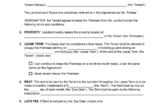 Free Utah Standard Residential Lease Agreement | Pdf | Word pertaining to Utah Lease Agreement Printable