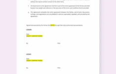 Mutual Lease Termination Agreement Template In Word, Pages, Google intended for Printable Mutual Lease Termination Agreement