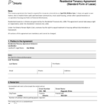 Ontario Lease Agreement: Fill Out & Sign Online | Dochub For Rental Lease Agreement Free Printable Ontario