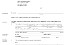 Rental Agreement Saskatchewan - Printable Blank Pdf Online for Free Printable Lease Agreement Saskatchewan