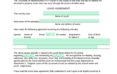 Residential Lease Agreement regarding Ontario Lease Agreement 2026 Printable