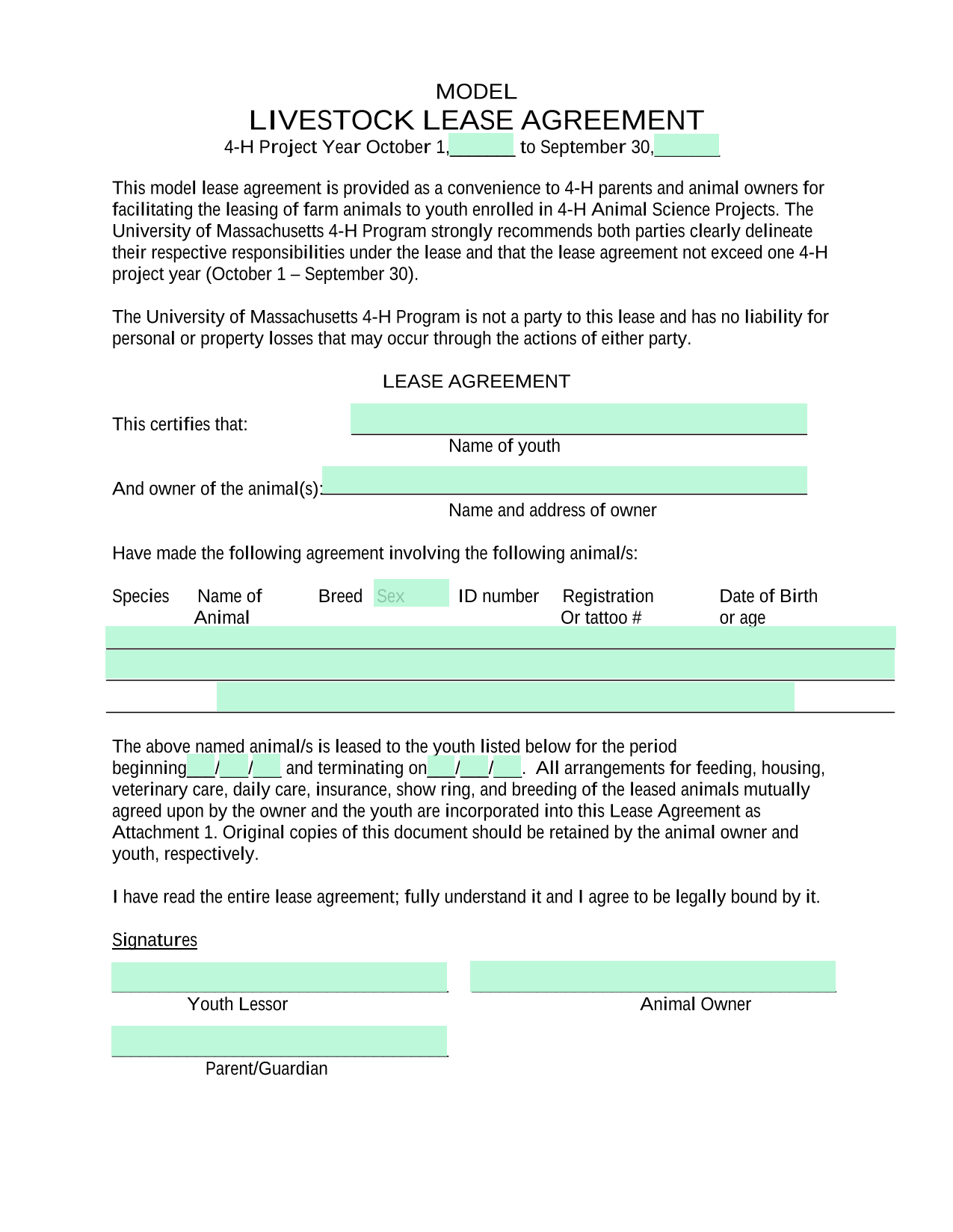 Residential Lease Agreement regarding Ontario Lease Agreement 2026 Printable
