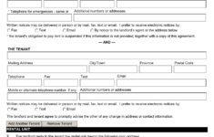 Saskatchewan Canada Month-To-Month Tenancy Agreement For pertaining to Free Printable Lease Agreement Saskatchewan