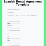 Spanish Rental Agreement Template Regarding Free Printable Lease Agreement In Spanish Template