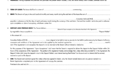 Standard Lease Agreement Pdf Ontario: Fill Out &amp; Sign Online | Dochub inside Lease Agreement Template Ontario Printable