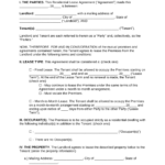 Top 5 Free Florida (Fl) Residential Lease Agreement Templates Pertaining To Printable Lease Agreement Florida Online